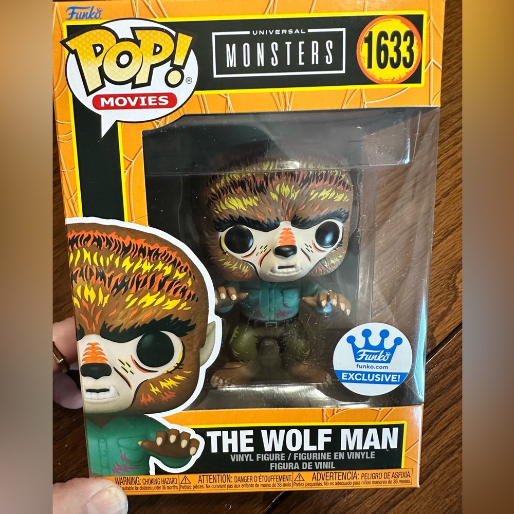 Funko Pop Universal Monsters The wolf Man